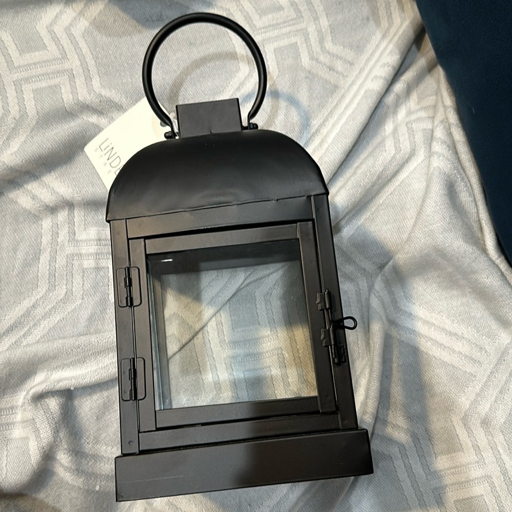 Candle lantern, decorative candle holder new with tags